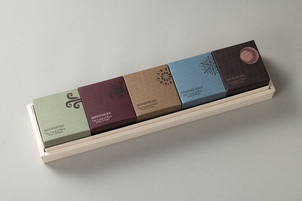 The Land of Rice 新潟　　コシヒカリ 2合×5個セット